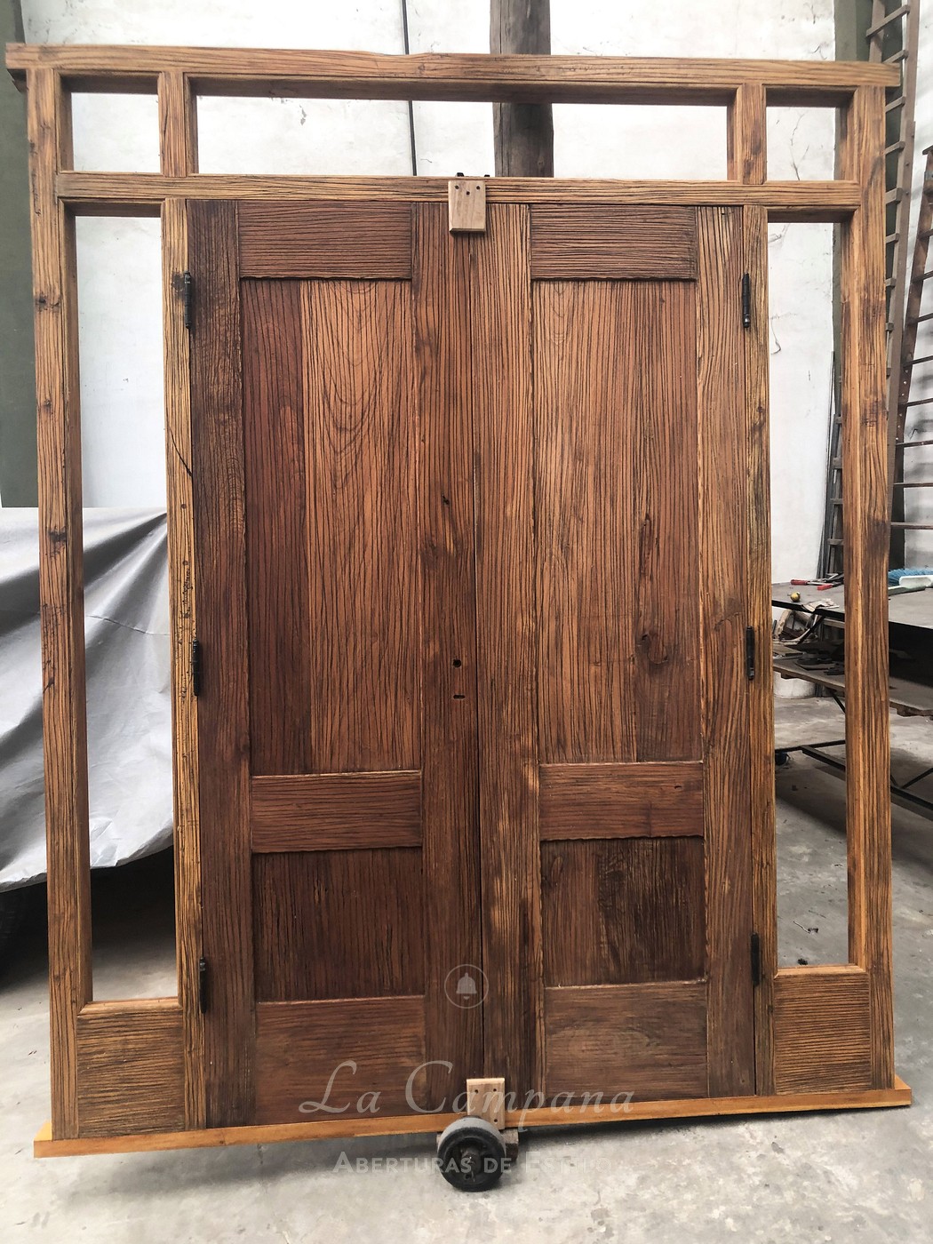 Puerta de doble hoja